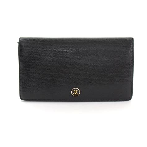 chanel caviar compact leather wallet|Chanel Caviar Compact Bifold Wallet .